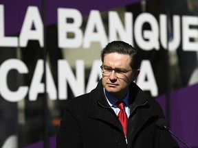 Conservative Leader Pierre Poilievre Threatens to Fire Bank of Canada Governor